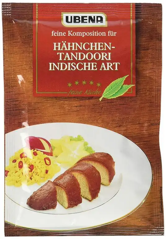 Ubena Hähnchen "Tandoori", 4er Pack (4 x 40 g)