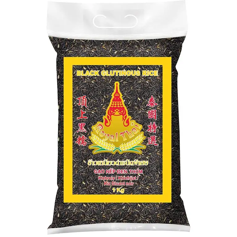 Royal Thai Klebereis schwarz, 1kg