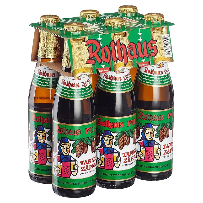 Rothaus Tannenzäpfle Pils MEHRWEG (6 x 330 ml)