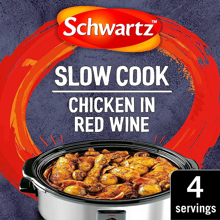 Slow Cookers Chicken in Red Wine Recipe Mix 35g