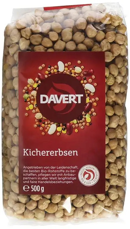 Davert Bio Kichererbsen, 500 g