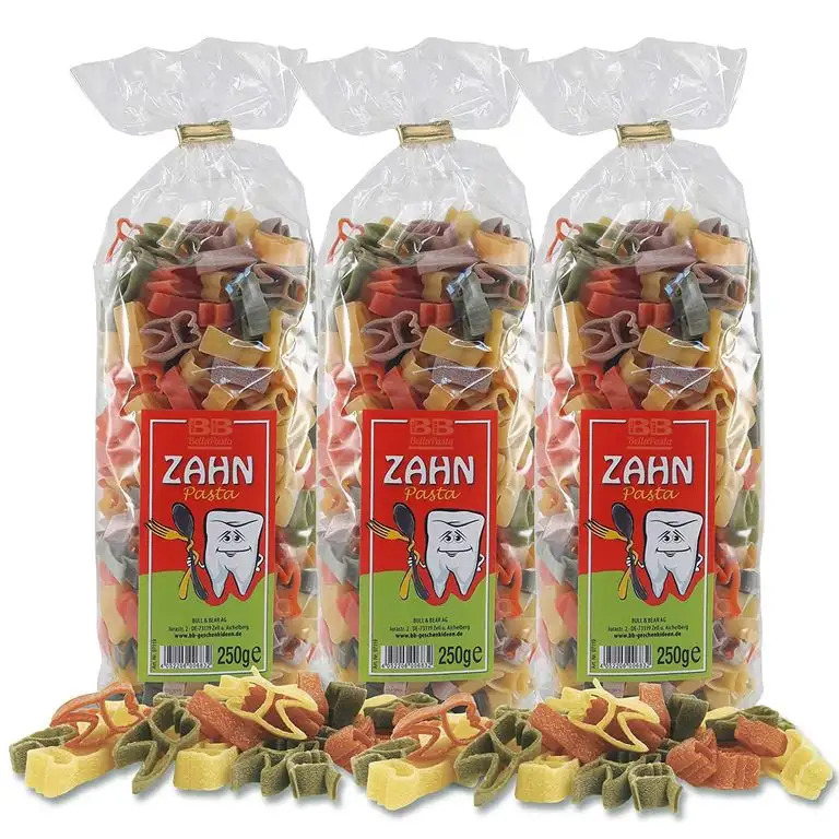 3er Set Zahn-Nudeln Pasta Al Dente