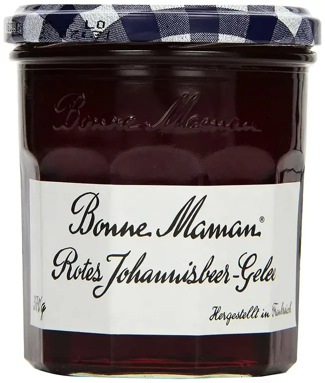 Bonne Maman Rotes Johannisbeer-Gelee, 6er Pack (6 x 370 g)