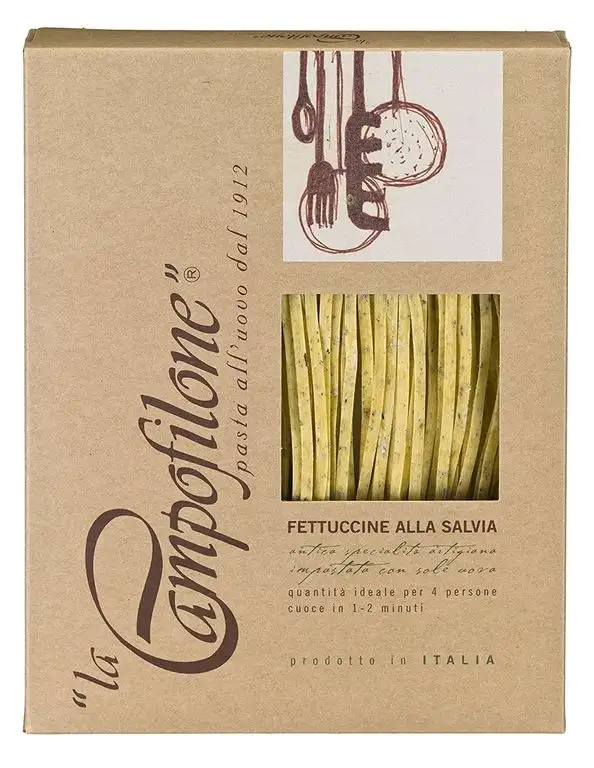 La Campofilone Fettuccine mit Salbei (Eierpasta), 1er Pack