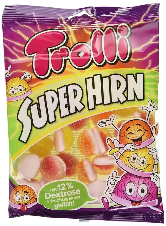 Trolli Super Hirn, 18er Pack (18 x 175 g)