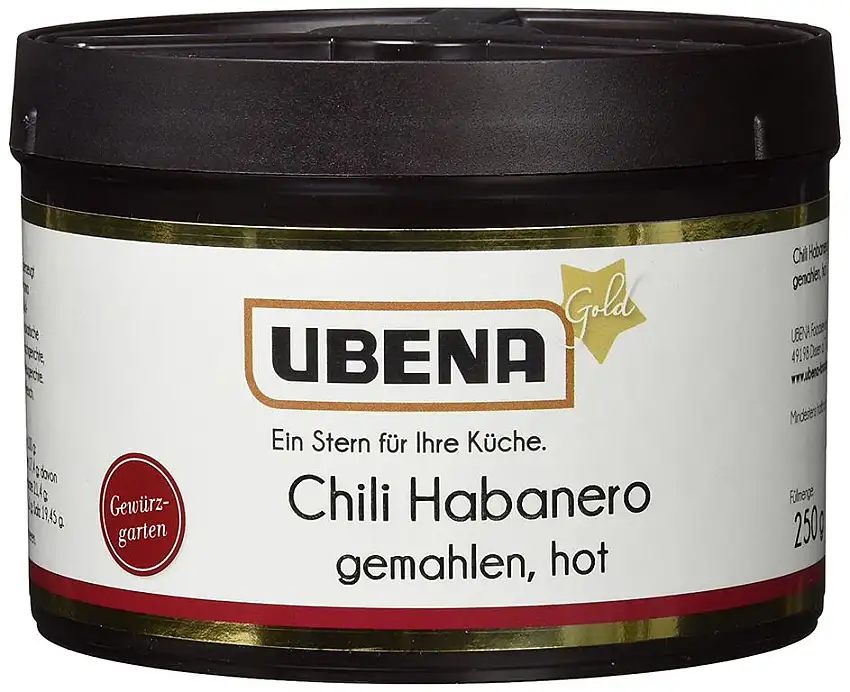 Ubena Chili Habanero gemahlen, 1er Pack (1 x 250 g)