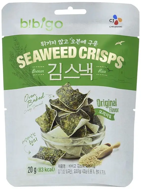 Seetang-Reis-Chips , 5-er pack