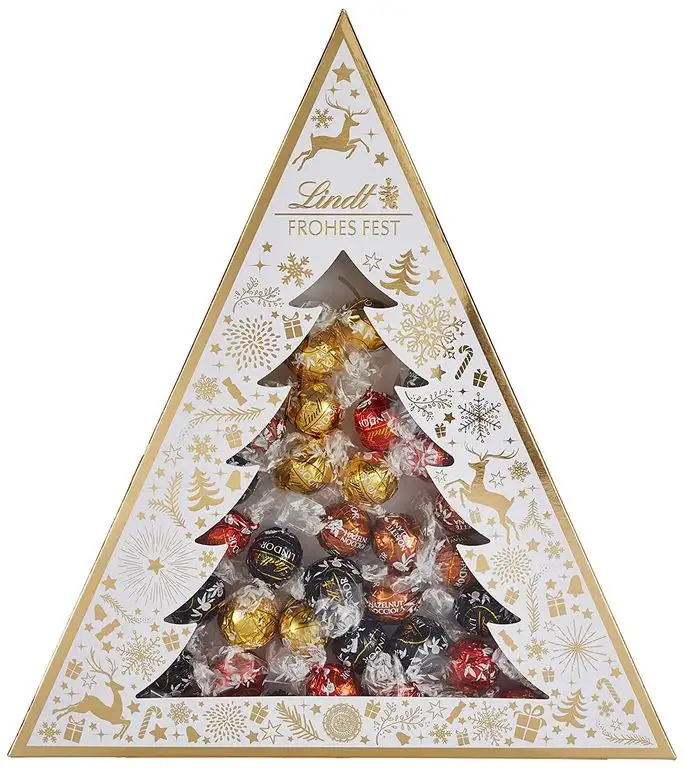 Lindt & Sprüngli Golden Xmas Tannenbaum, 1er Pack (1 x 499 g)