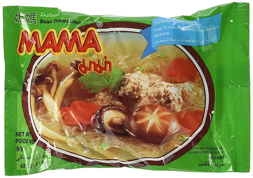 Mama Instant Glasnudeln Bouillon 40g, 45er Pack (45 x 40 g)