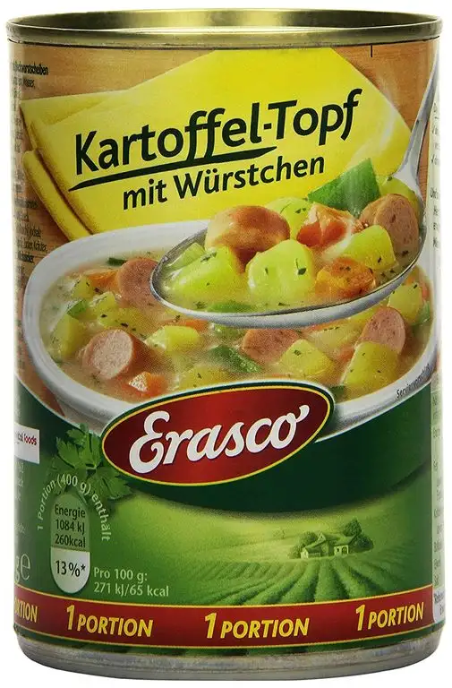 Erasco Kartoffel-Topf mit Würstchen, 400 g