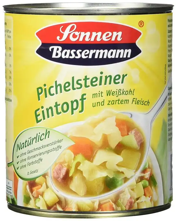 Sonnen Bassermann Pichelsteiner-Topf , 3er Pack (3 x 800 g Dose)