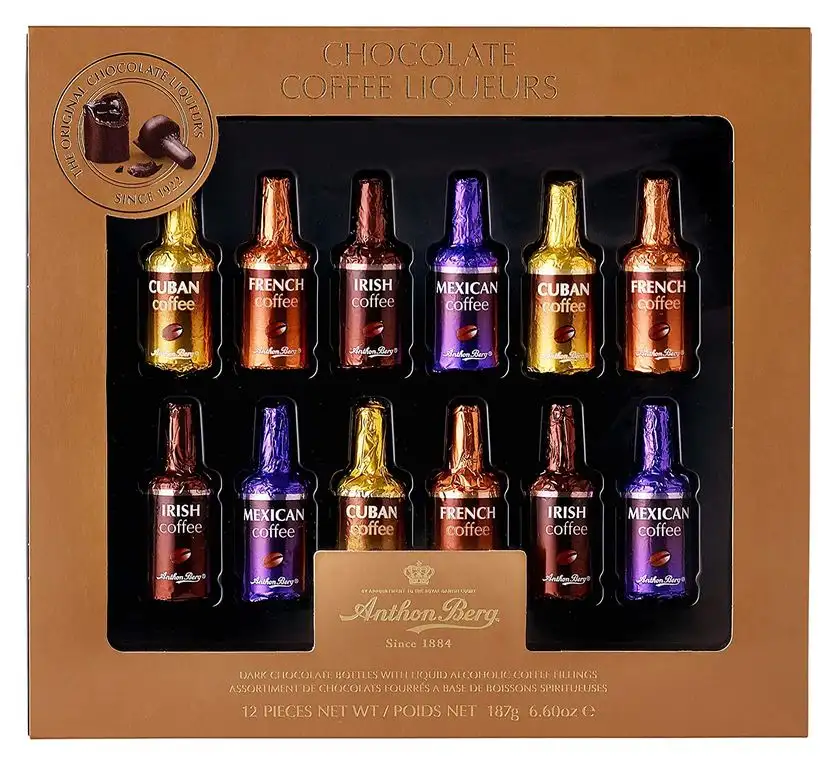 Anthon Berg Chocolate Coffee Liqueurs, 187 g