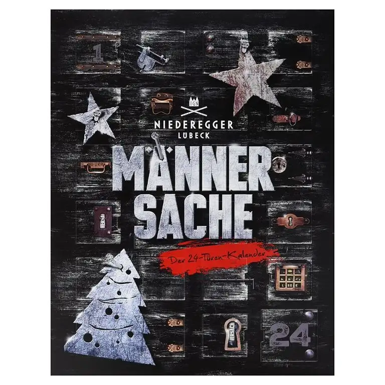 Niederegger Adventskalender Männersache, 1er Pack (1 x 300 g)