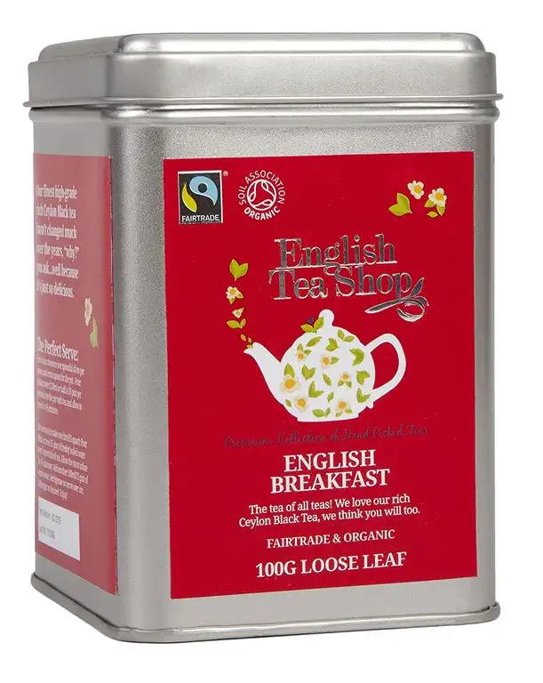 English Tea Shop - English Breakfast, BIO Fairtrade, Loser Tee, 100g Dose