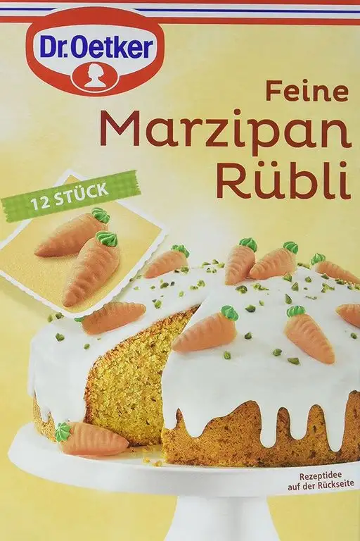Dr. Oetker Feine Marzipan Rübli, 4er Pack (4 x 42 g)
