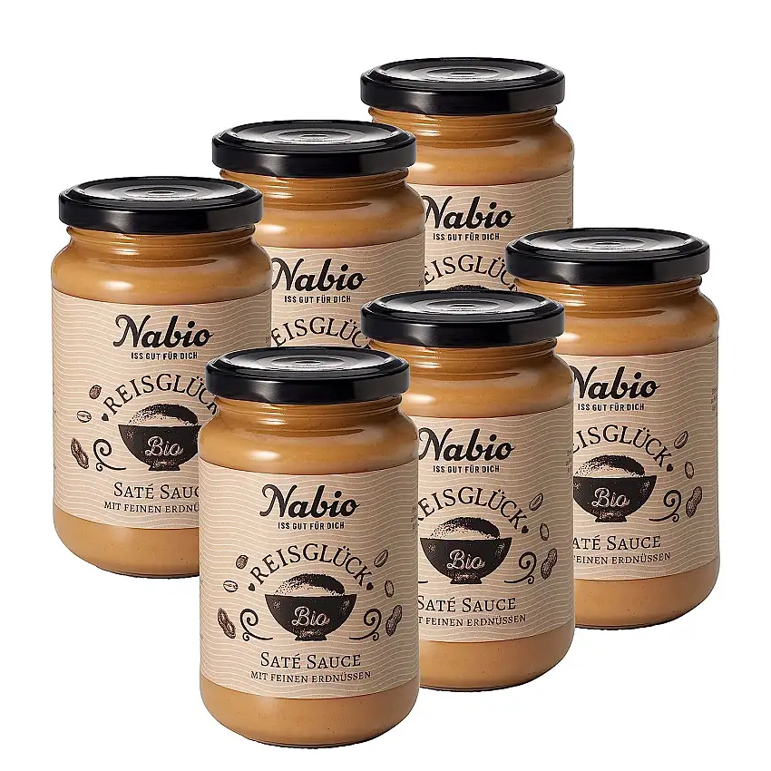 NABIO | Nabio Erdnuss Sauce I (6x 325 ml)