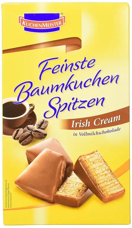 Kuchenmeister Feinste Baumkuchenspitzen Irish Cream, 14er Pack (14 x 125 g)