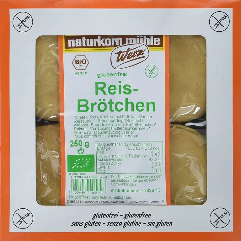 Werz Reis Brötchen 4 Stück