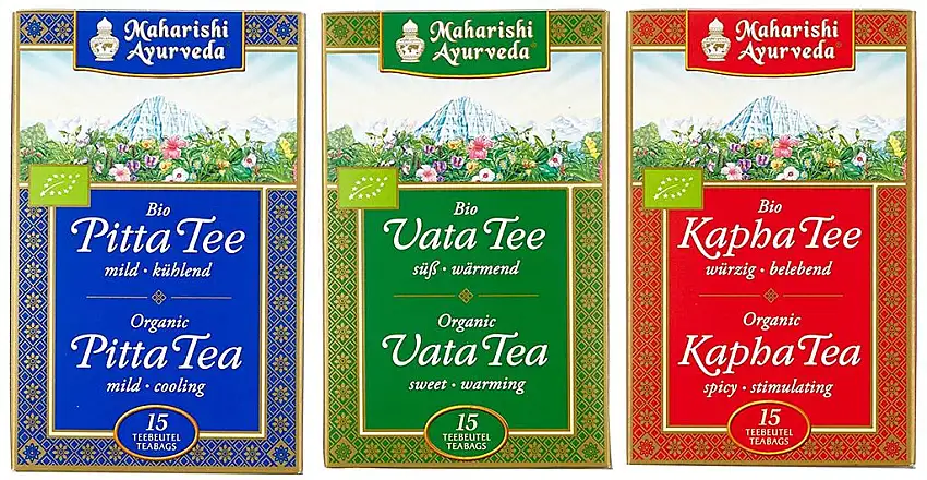 Maharishi Ayurveda Vata, Pitta, Kapha Tee biologisch (3 x 18 g)