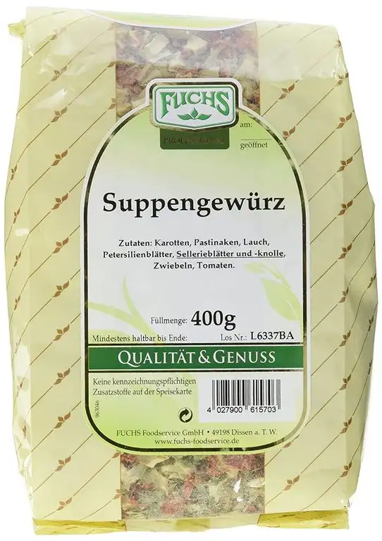 Fuchs Suppengewürz, 4er Pack (4 x 400 g)
