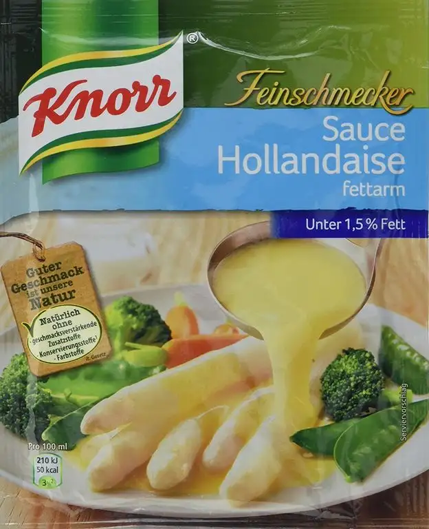 Knorr Feinschmecker Sauce Hollandaise fettarm (9 x 250 ml)