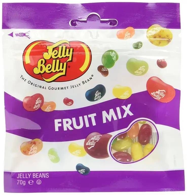Jelly Belly Fruit Mix Beutel, 70 g