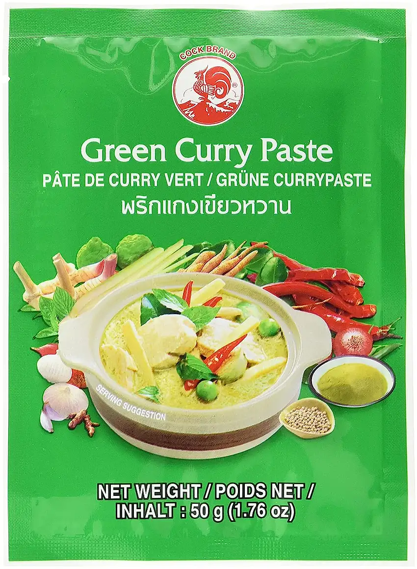 Cock Currypaste, grün, 50 g Packung