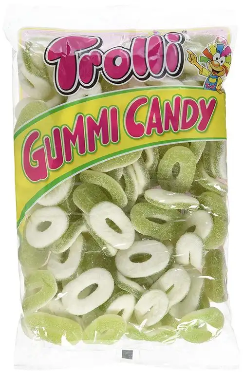 Trolli Apfelringe, 3er Pack (3 x 1 kg)