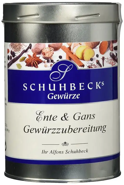 Schuhbeck Schuhbecks Ente und Gans Gewürzzubereitung, 1er Pack (1 x 400 g)