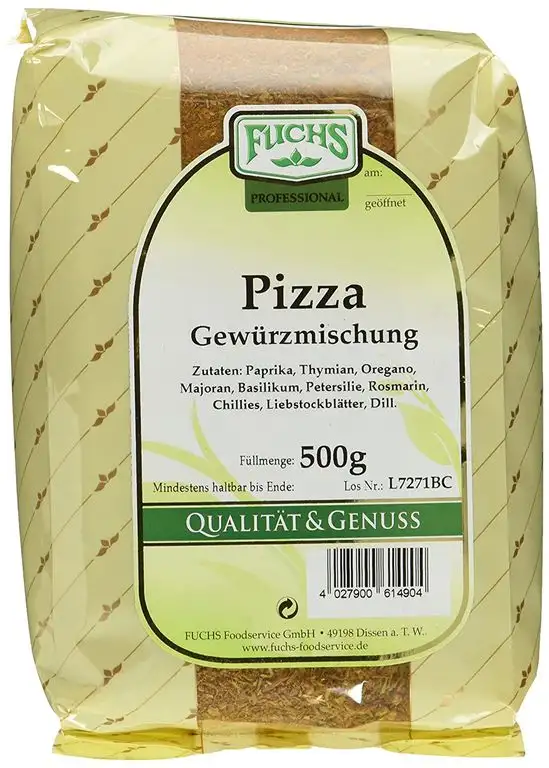 Fuchs Pizzagewürz, 3er Pack (3 x 500 g)