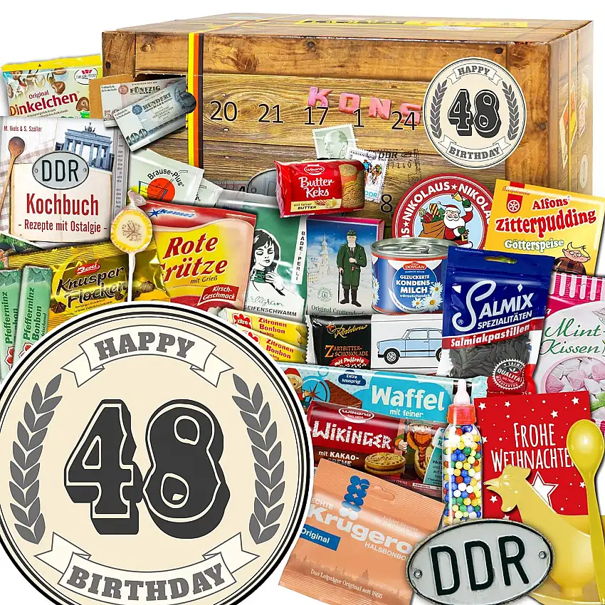 48 Jubiläums Geschenk - DDR Adventskalender - Adventskalender DDR Ossi