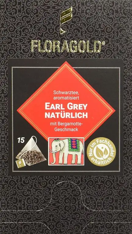 FLORAGOLD Pyramidenbeutel ST Earl Grey, 1er Pack (1 x 37.5 g)