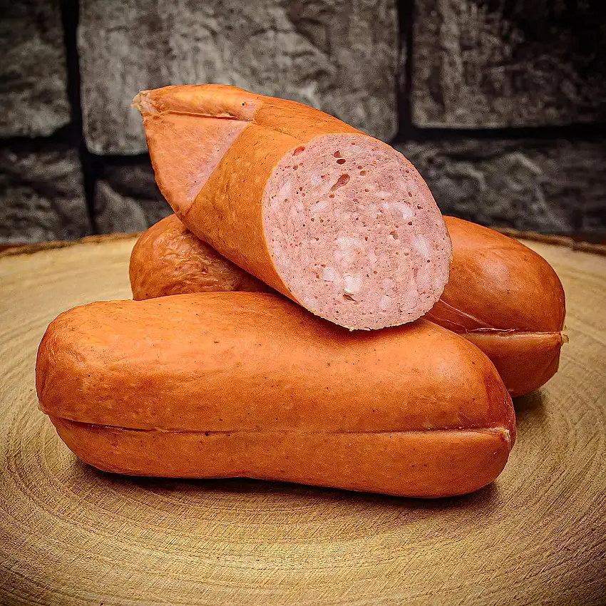 Food-United KNACKWURST GROßPACKUNG 1800g Lebensmittel Familienpackung Sonderposten Grosspackung Prager Speck-Würstchen Regensburger Art aus Rind-Schweine-Fleisch perfekt für BBQ Brat-Grill-Wurst