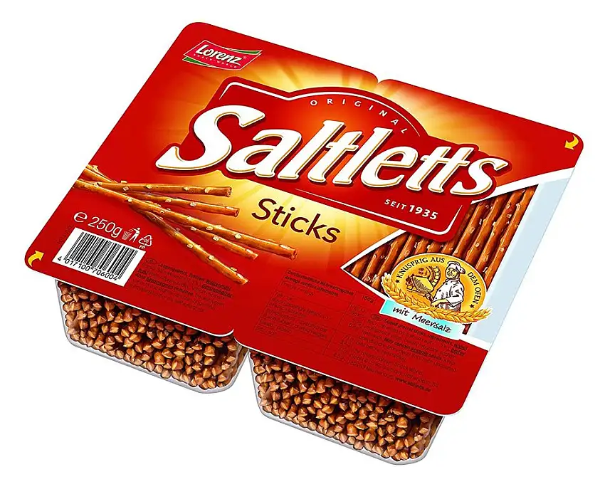 Lorenz Snack World Saltletts Sticks Classic, 250g