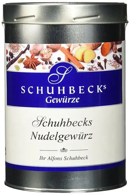 Schuhbeck Nudelgewürz, 1er Pack (1 x 500 g)