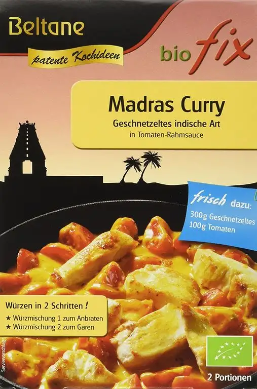 Beltane biofix Madras Curry, 10er Pack (10 x 20 g)