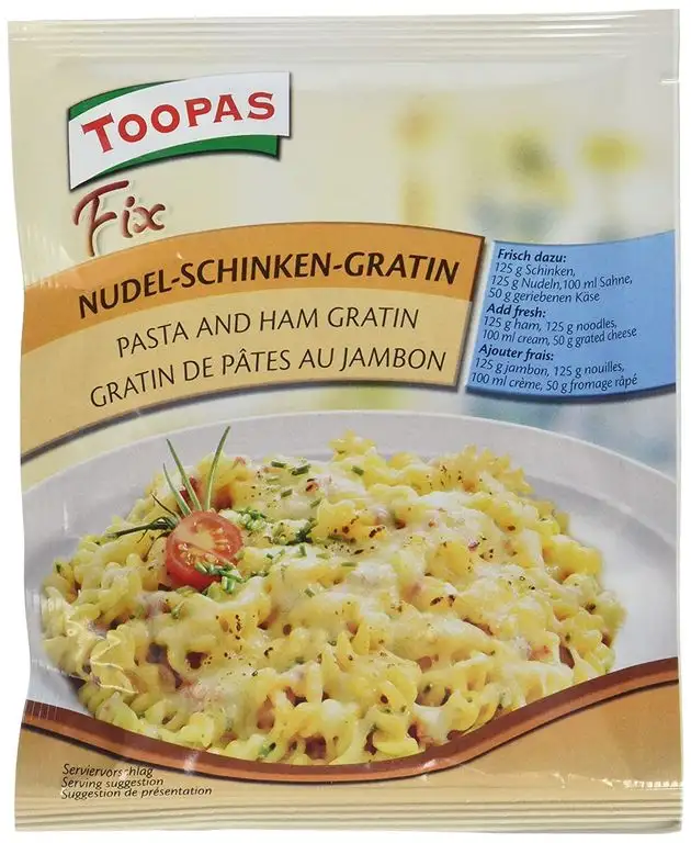 Toopas Fix für Nudel-Schinken-Gratin, 35er Pack (35 x 30 g)