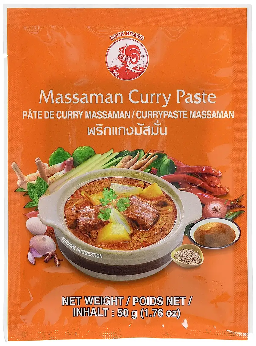 Cock Currypaste, Matsaman, 50 g Packung