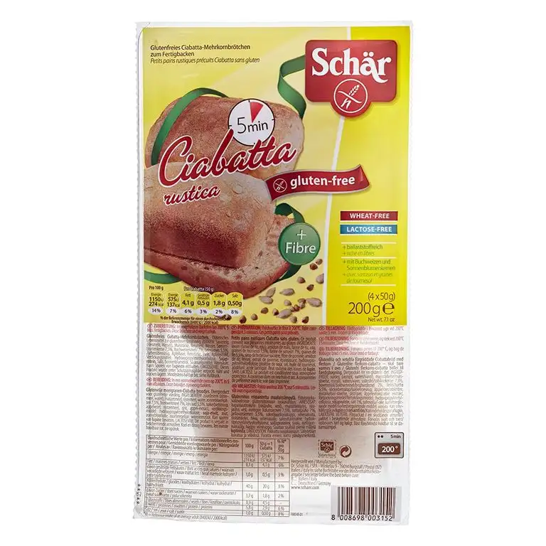 Schär Ciabatta Rustica glutenfrei 200g