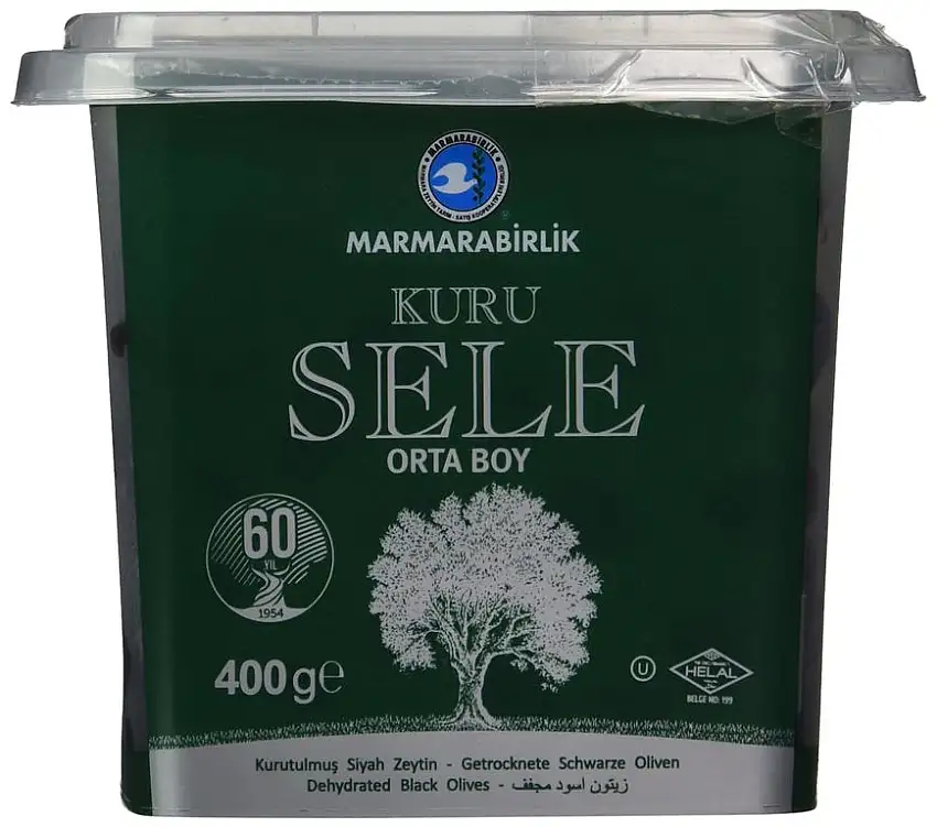 Marmarabirlik Kuru Sele Schwarze Oliven Pet 400gr.