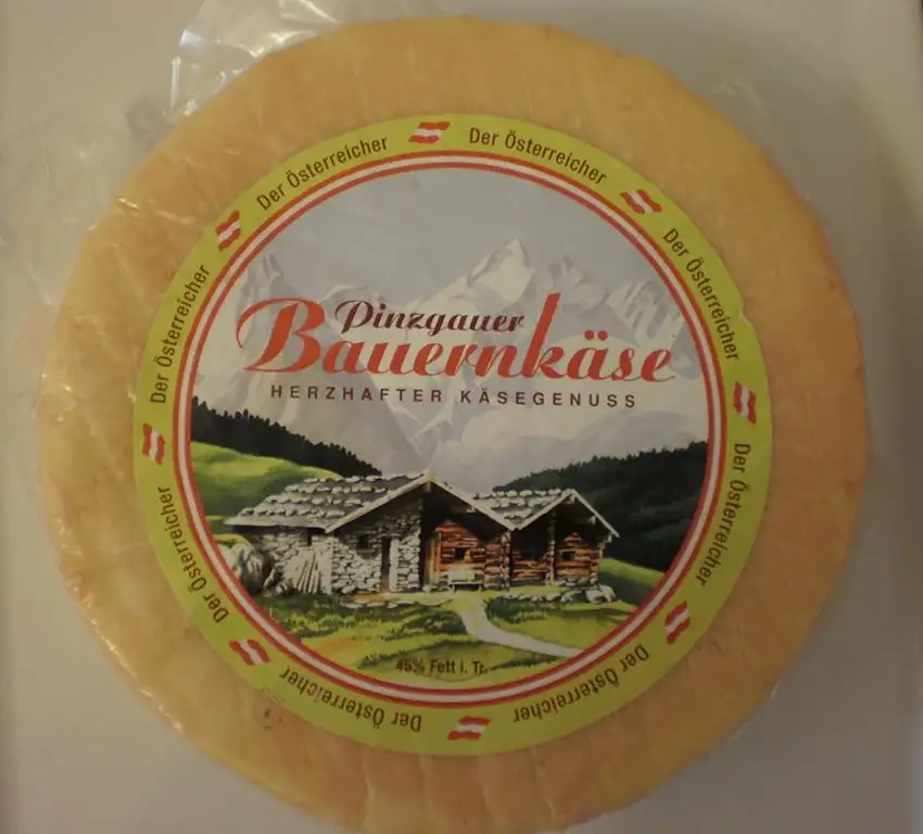 Pinzgauer Bauernkäse Käse Österreich 1/2 Stück 1,1 kg