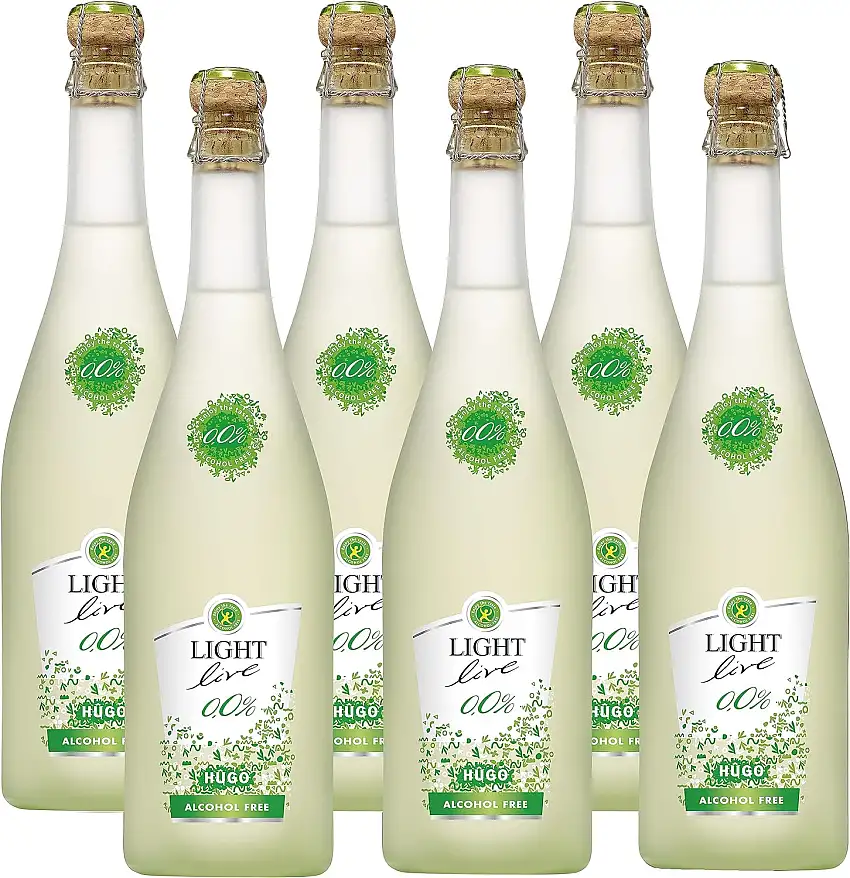 LIGHT live alkoholfrei 0,0% Sparkling Hugo (6 x 0,75 l)