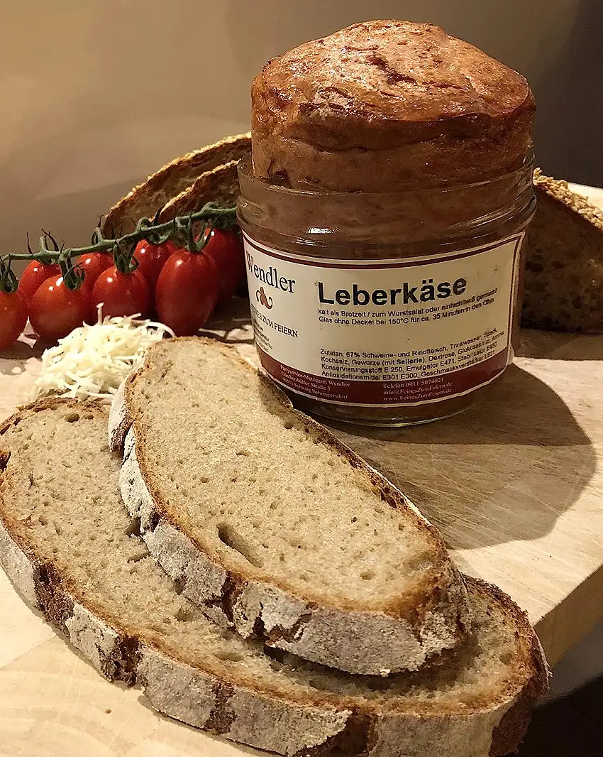 Leberkäse im Glas hausgemacht (360gr)