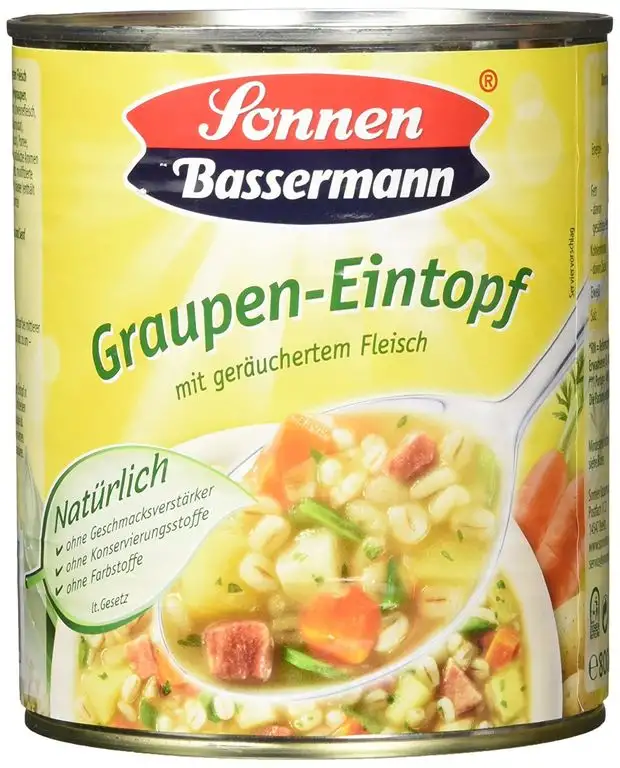 Sonnen Bassermann Graupentopf, 6er Pack (6 x 800 g)