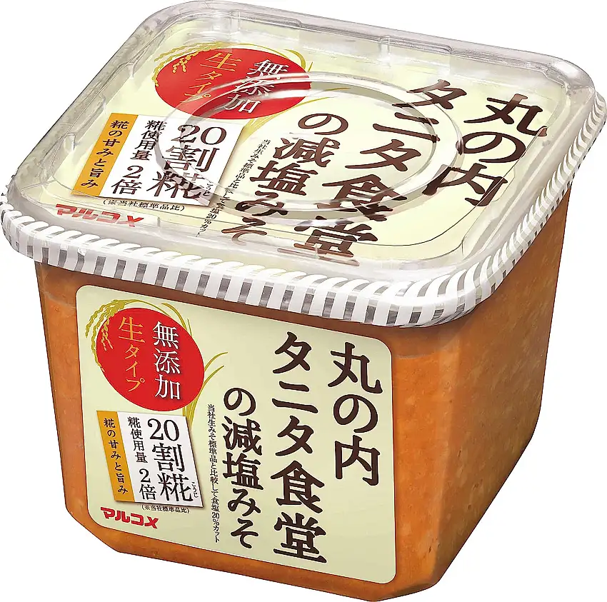 Marukome two low-salt miso 650g ~ of Marunouchi Tanita cafeteria
