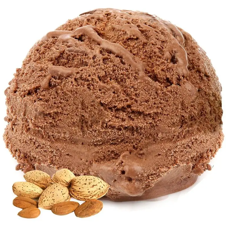 Bittermandel Schoko Geschmack 1 Kg Gino Gelati Eispulver Softeispulver für Ihre Eismaschine