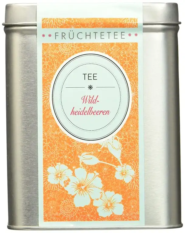 Dolcana Früchtetee Wild-Heidelbeere, 1-er Pack (1 x 200 g Dose)