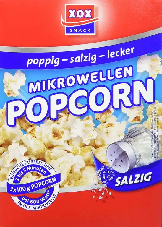 XOX Popcorn salzig, 4er Pack (4 x 300 g)