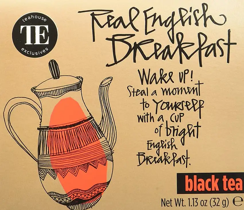 TE - Teahouse Exclusives Everyday Tea Real English Breakfast 16 Beutel, 2er Pack (2 x 32 g)