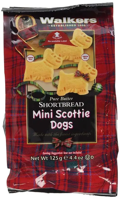 Walkers Mini Scottie Dogs Snack 125g, 6er Pack (6 x 125 g)